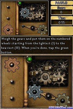 Chronicles of Mystery: Curse of the Ancient Temple screenshot 3 for Nintendo DS